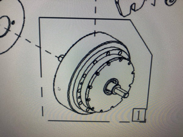 Noblelift SPTE33X Drive Wheel Assy